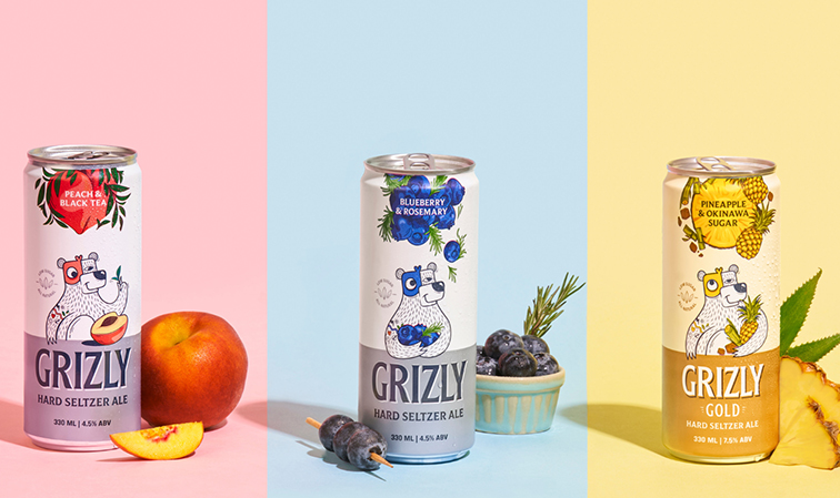 Bira launches ‘Grizly’ hard seltzers