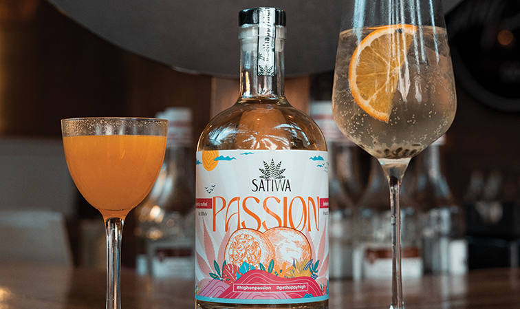 Satiwa hemp gin now has passion fruit