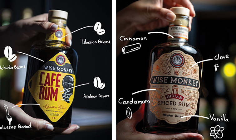 Wise Monkey rum from Mauritius’ shores