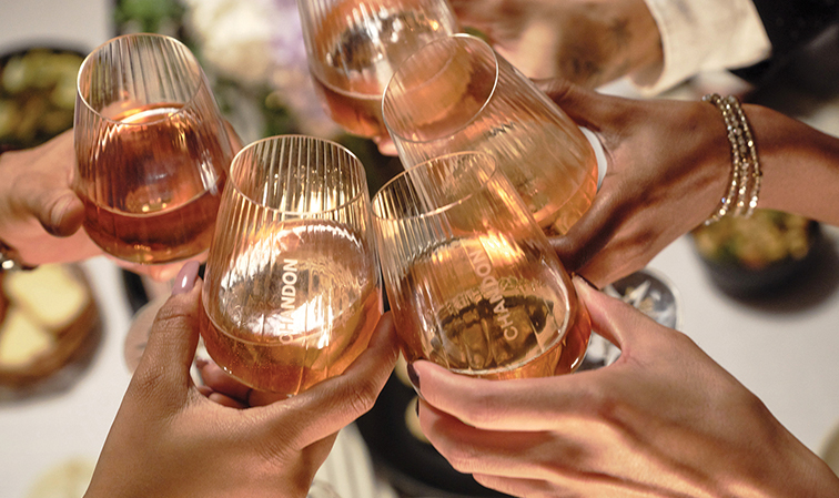 For Chandon, it’s now ‘Rose-O-Clock’!