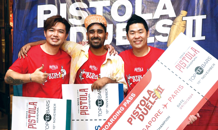 ‘Pistola Duels’ sees winners from India, Singapore, Thailand