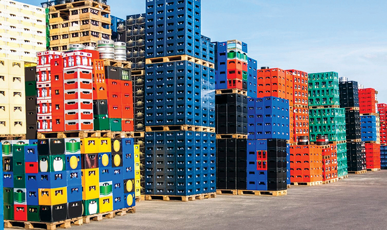 Intelligent crates for future beverages