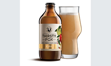 Kipp hops onto Thirsty Fox cider wagon