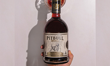 100% Proof unchains Pitbull rum