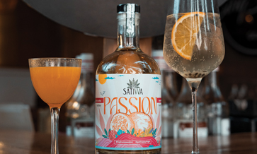 Satiwa hemp gin now has passion fruit