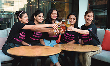 Bengaluru belles brew a celebration