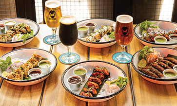 Craft brews shipped from Scotland