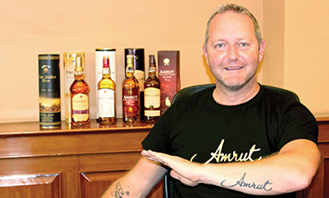Dennis Steckel is an Amrut fan for all reasons